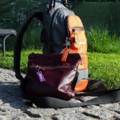 Рюкзак с брелоком Алеся